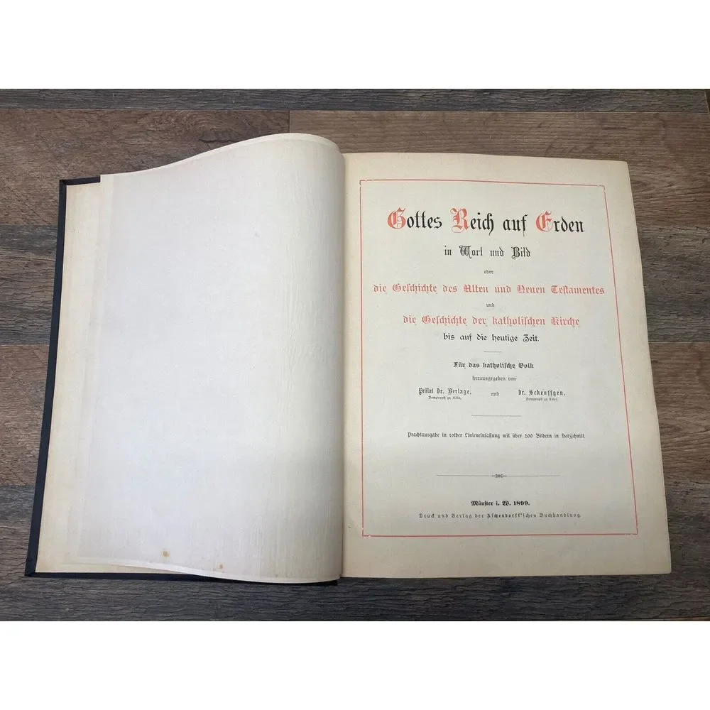 God's Kingdom‎ on Earth (1899) | German Religious Book/Bible.